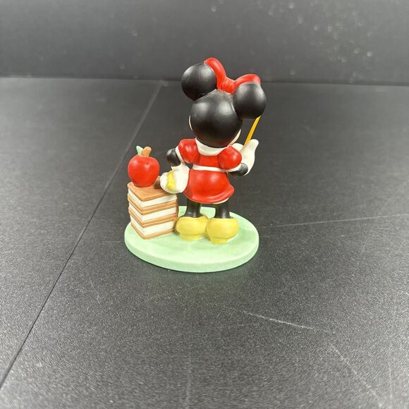 DISNEY MINNIE MOUSE TEACHER FIGURINE 4'' TALL - Picture 3 of 5